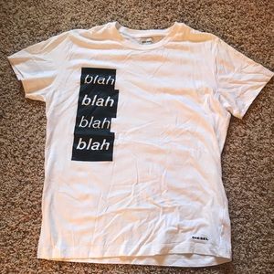 Blah blah blah diesel T-shirt